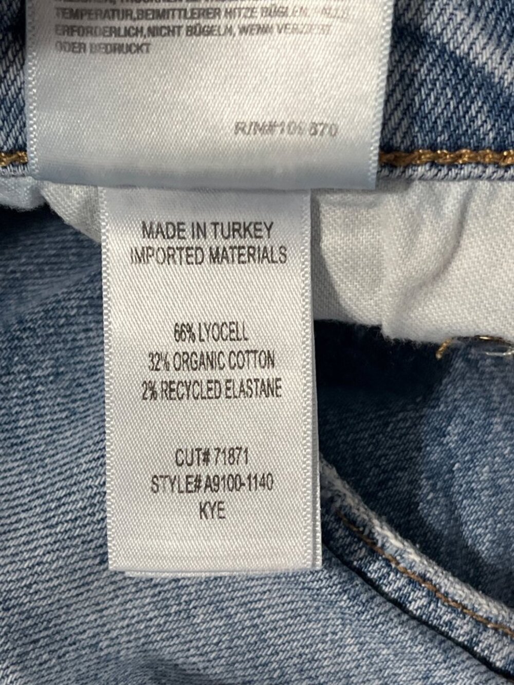 AGOLDE Kye Straight Leg Jeans 26 - Picture 9 of 12